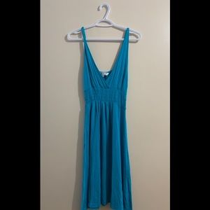 Blue Flowy Dress